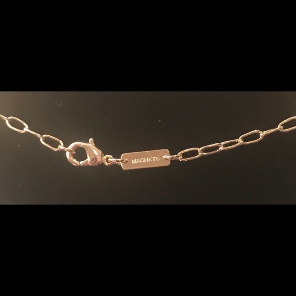 Machete Petite Oval Link 16-Inch Layering Necklace in 14K Gold Vermeil - Picture 7 of 11